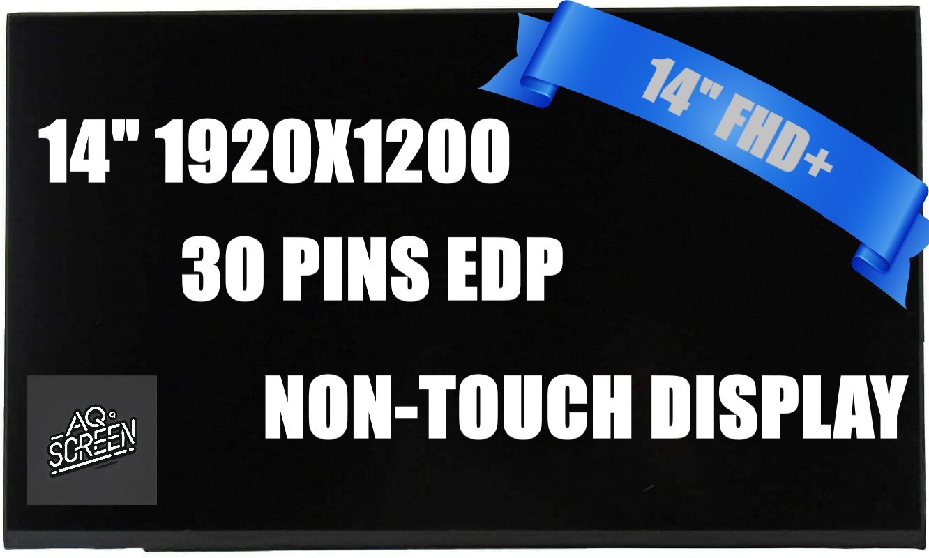 B140UAN04.1 0A LCD LED Screen 14" FHD+ 1920x1200 Non-Touch Display New
