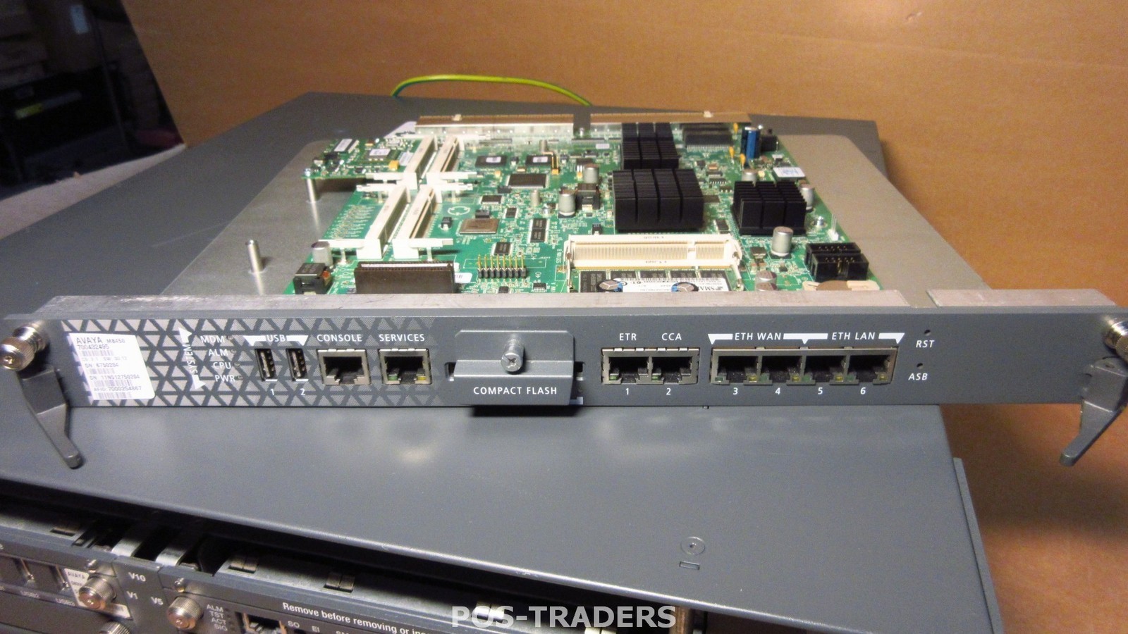 Avaya MB450 Control Card for G450 700432495 - PULLED FROM AVAYA G450