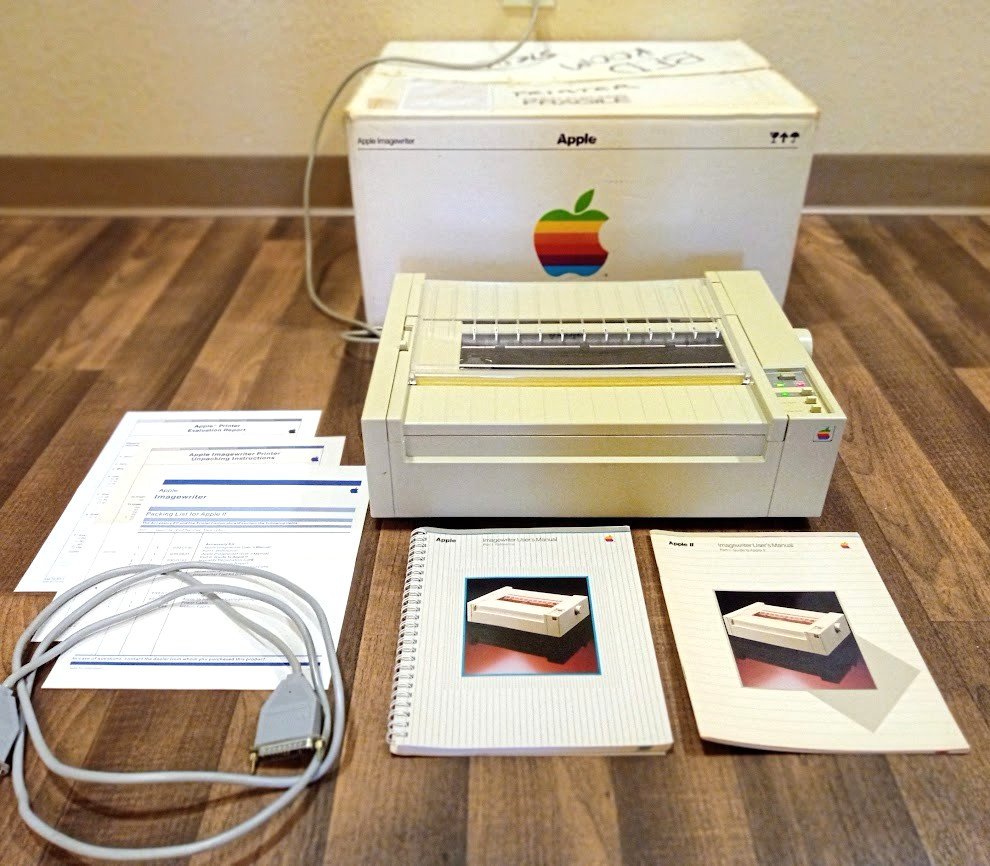 Apple Computer Image Writer A9M0303 Dot Matrix Printer Vintage