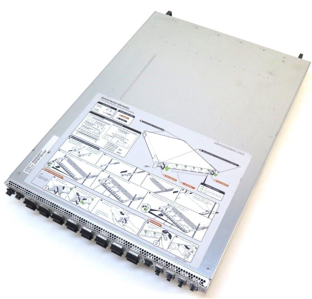 Sun Oracle 72-Port 10GbE Network Switch 7067545 E27269-11 w/ New Rack Kit
