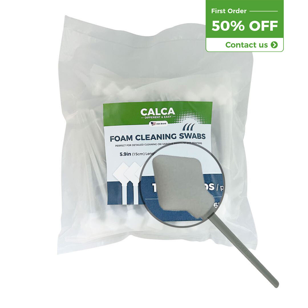 300pcs/pack Generic Foam Cleaning Swabs for DTF Printer