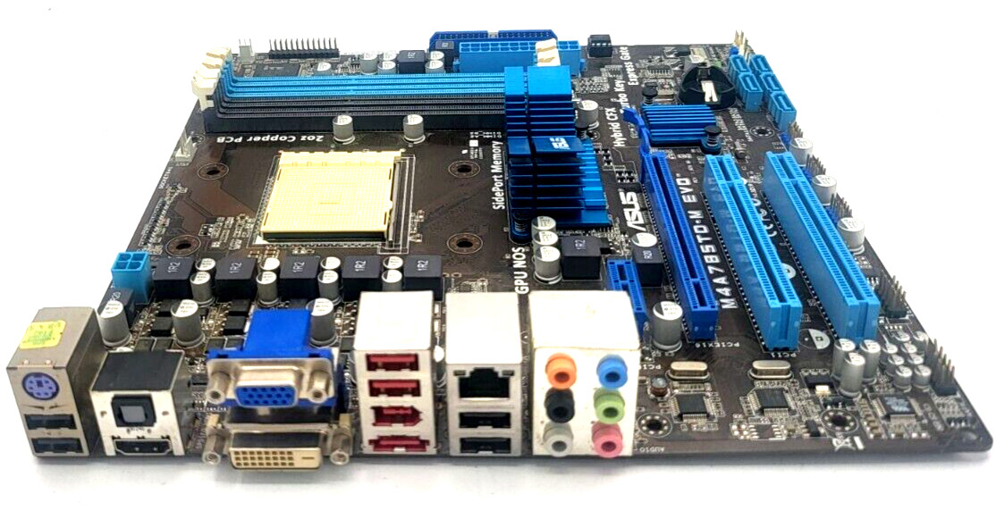 ASUS M4A785TD-M EVO Socket AM3 ATX MOTHERBOARD