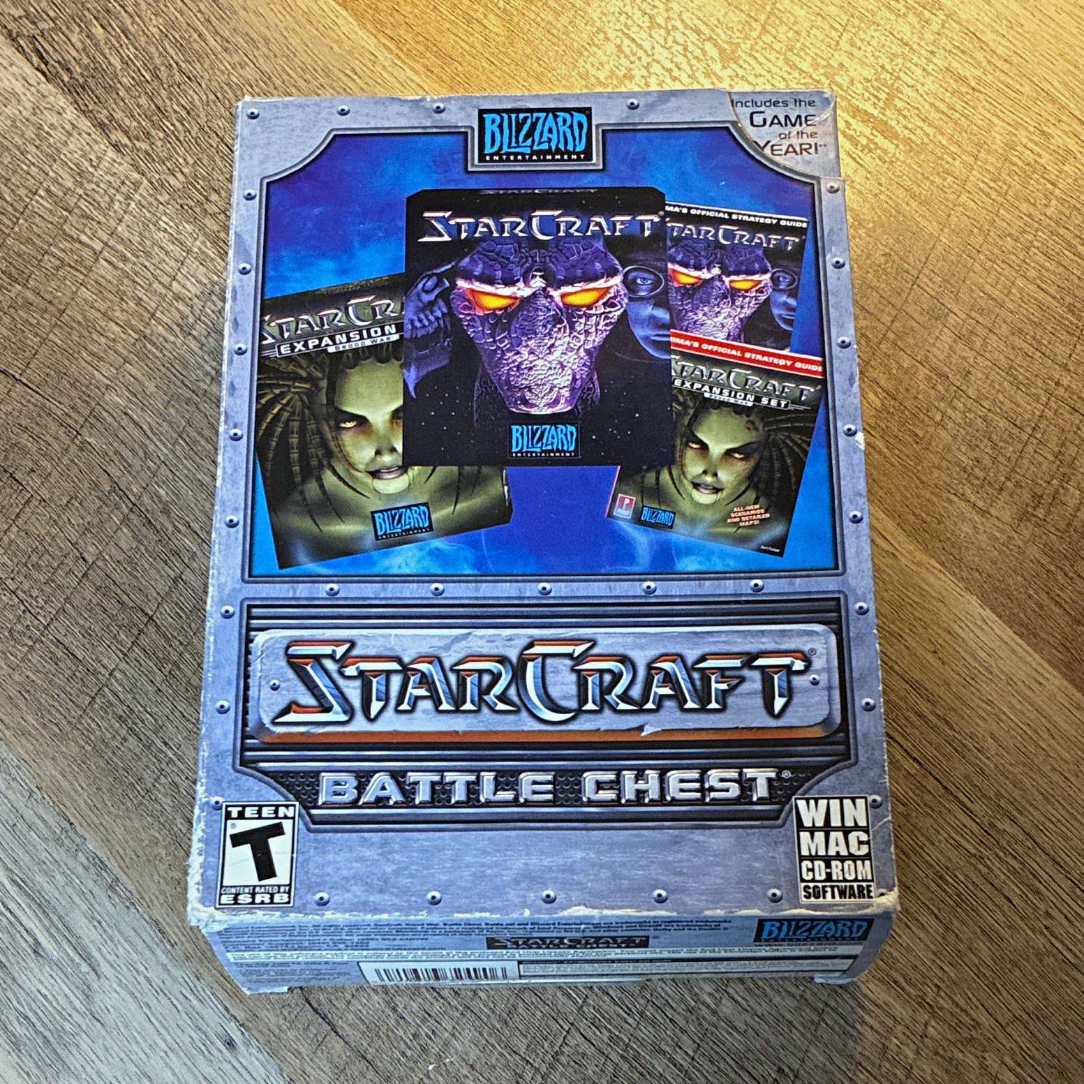 Blizzard StarCraft Battle Chest CD-ROM for Windows/Mac + Brood War Expansion