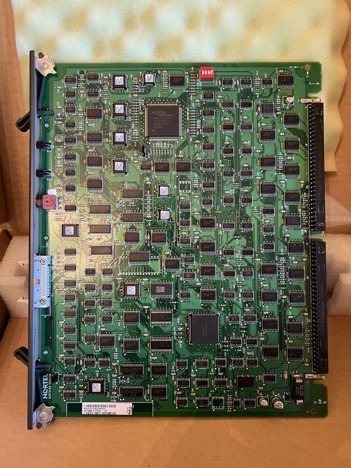 NT8D17FA 17 NORTEL NETWORKS CONFERENCE/TDS TONE AND DIGIT SWITCH