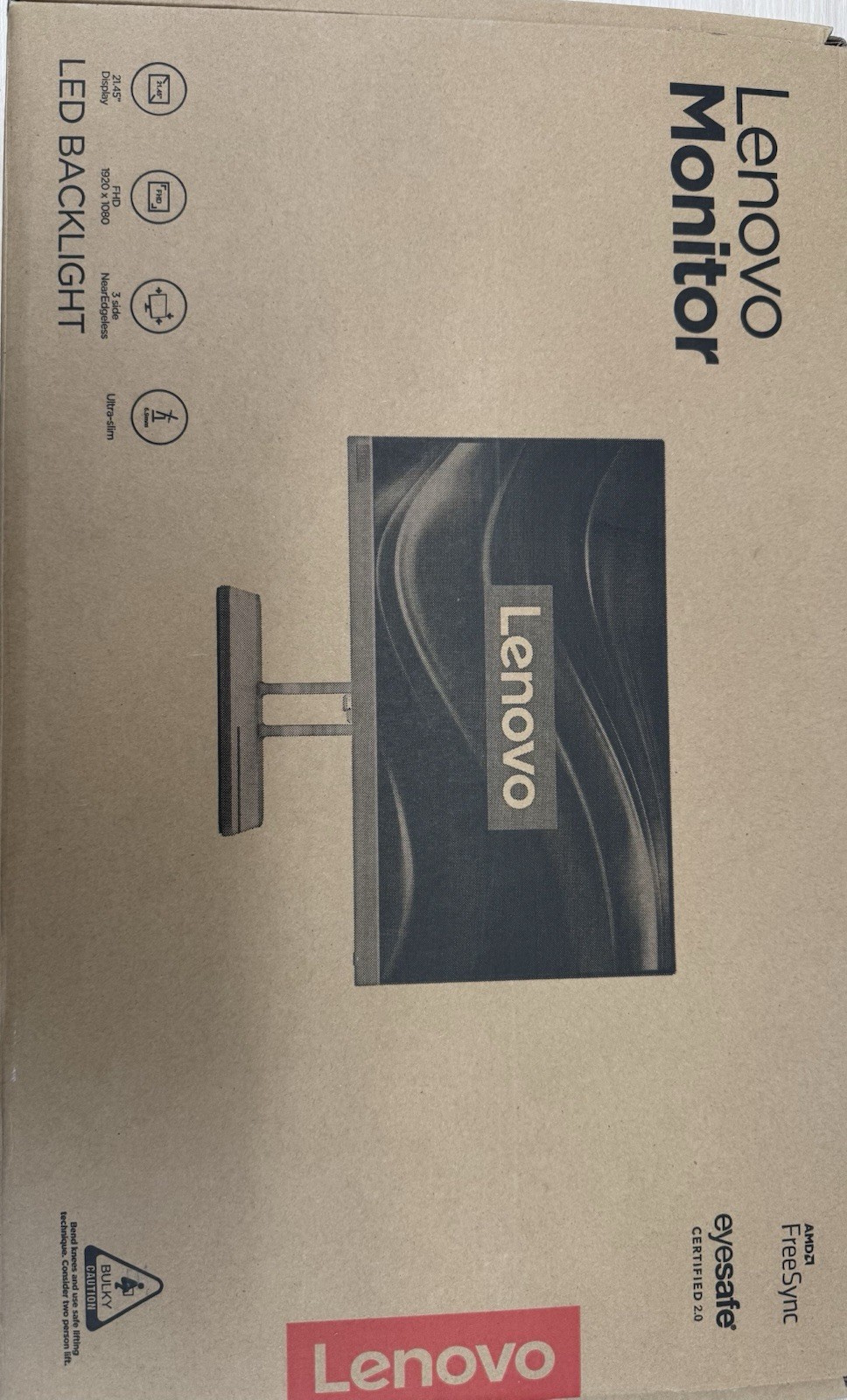 Two Lenovo Monitors 