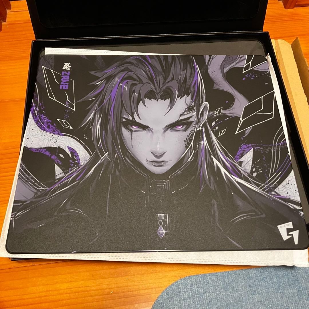 GLSSWRKS ZANE Glass Gaming Mouse Pad Speed Type Limited 2500 Japan