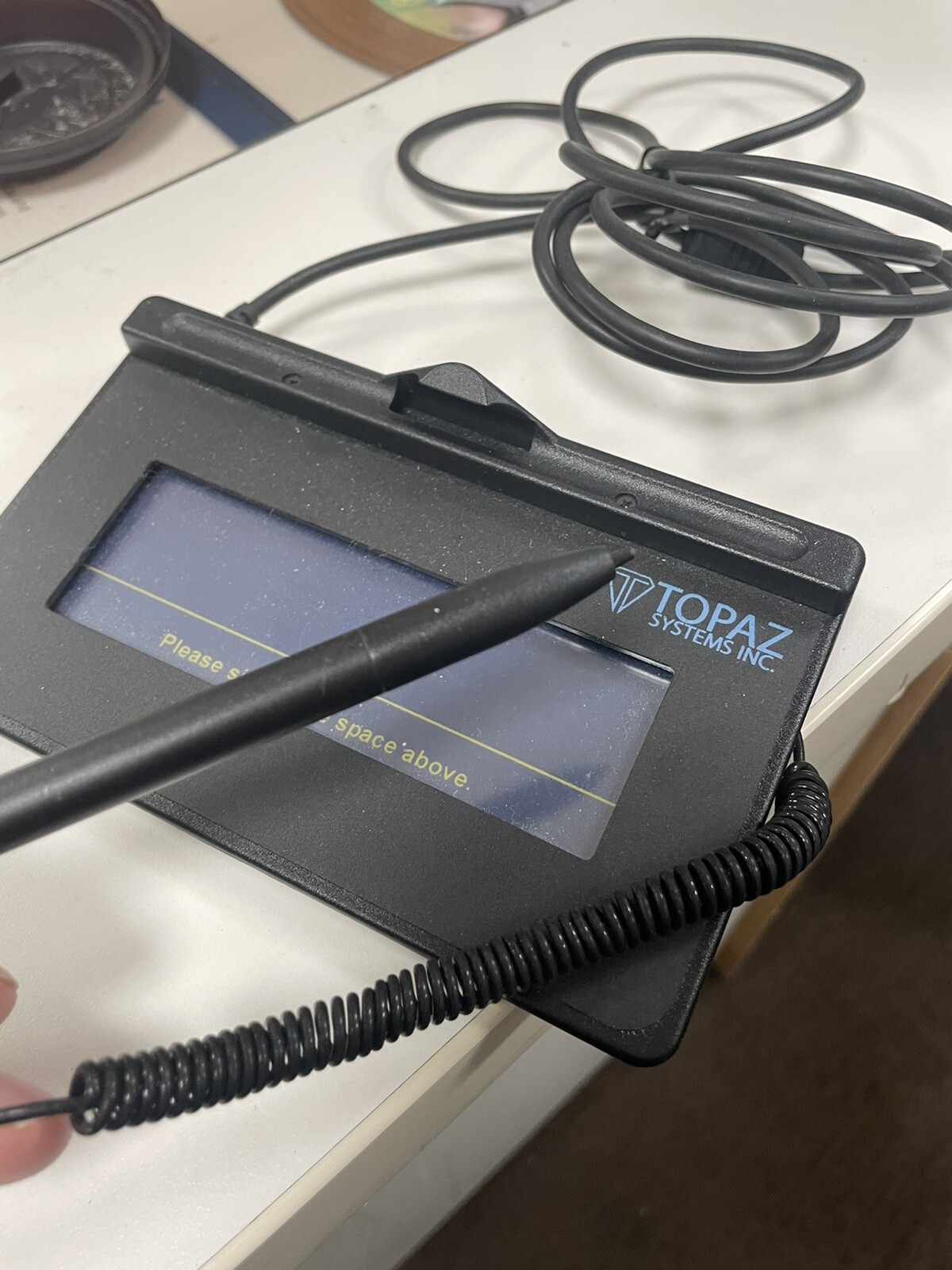 Topaz SigLite 1 x 5 T-S460-HSB-R Signature Capture Pad