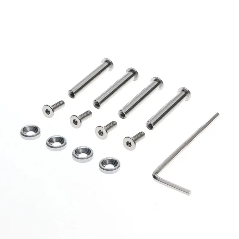 Enhanced Stability PC Cooling Fan Screws 4Pcs Chassis Mount Fixer Tool