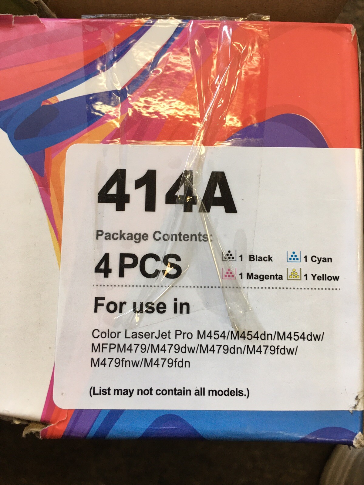 414a toner 4 Pcs Premium Toner Cartridges With Chip