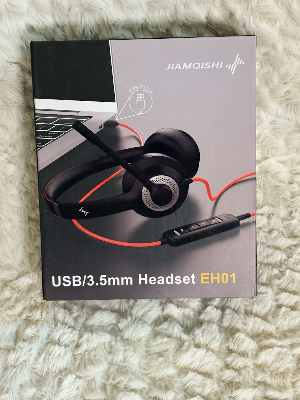 Jiamqishi USB/3.5mm Headset