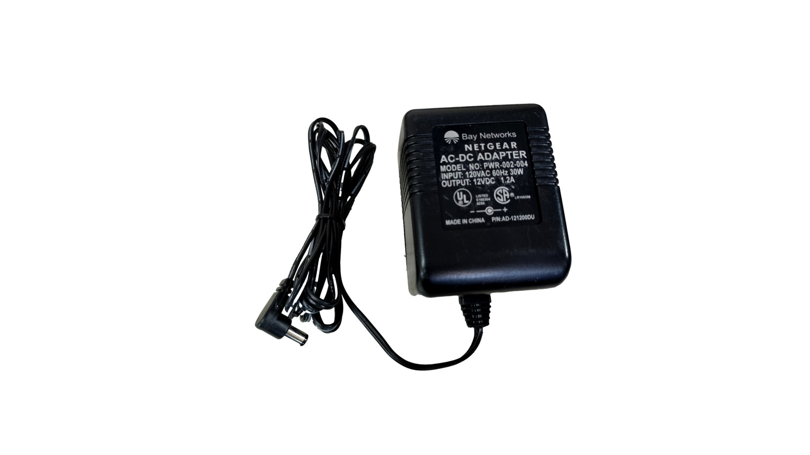 Bay Networks / NETGEAR PWR-002-004 12V 1.2A Power Adapter Charger AD-121200DU