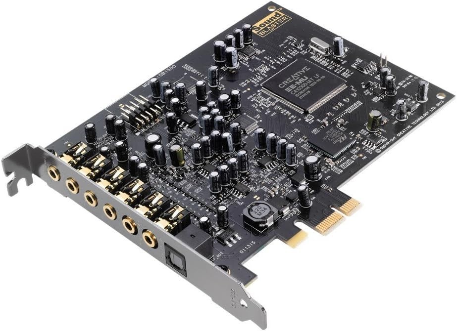 Creative Hi-res 7.1  sound Blaster Audigy RX Pcie Sound With Dual Mic Inputs  