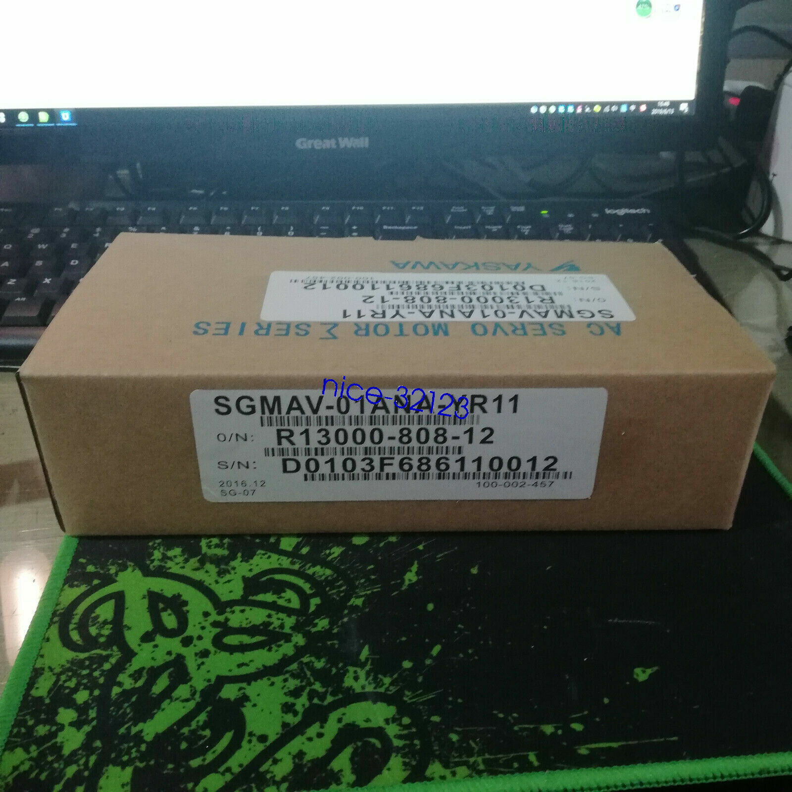 1PC YASKAWA SGMAV-01ANA-YR11 Servo Motor SGMAV01ANAYR11 New Expedited Shipping