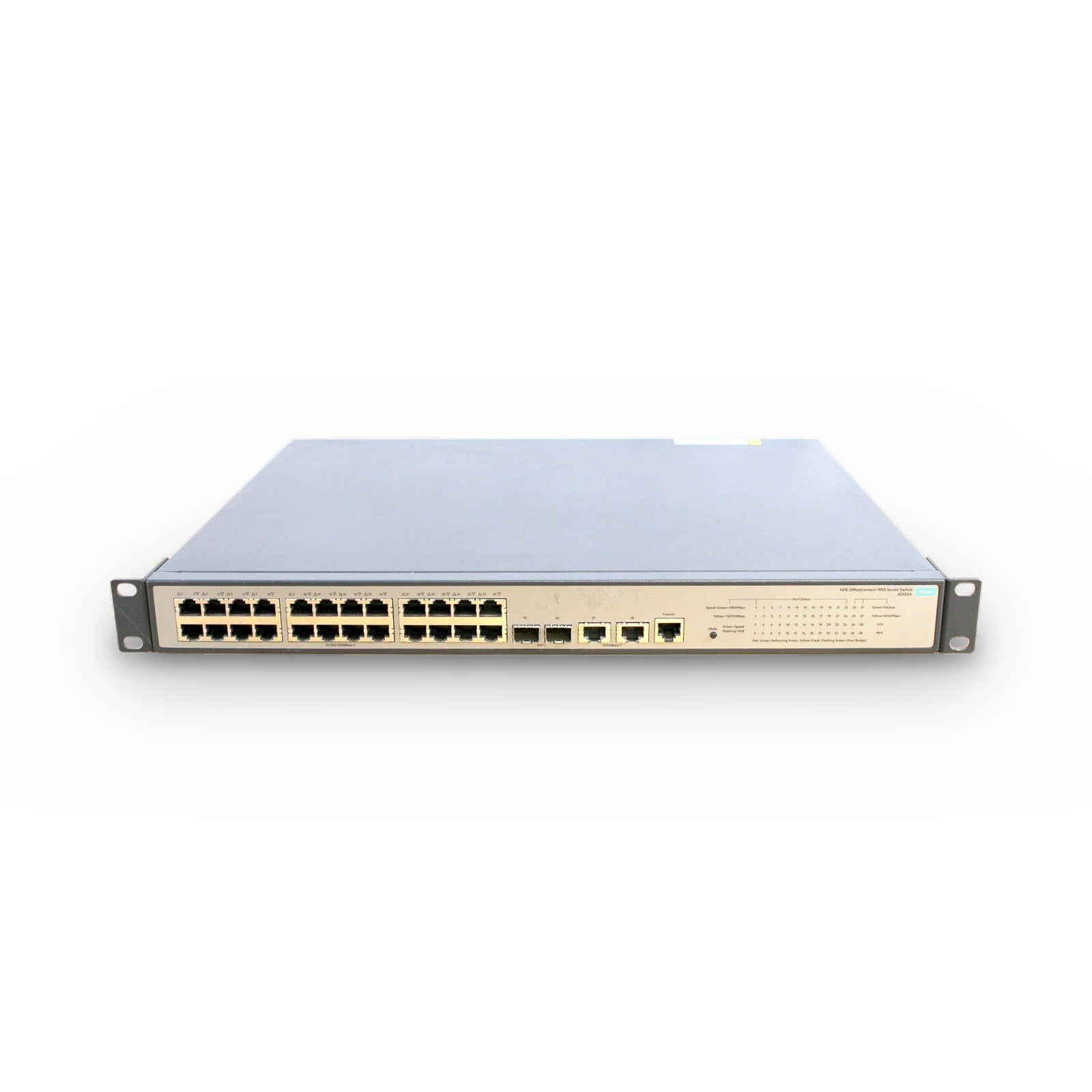 HPE OfficeConnect 1950 24-Port PoE+ Switch Layer 3 370W JG962A
