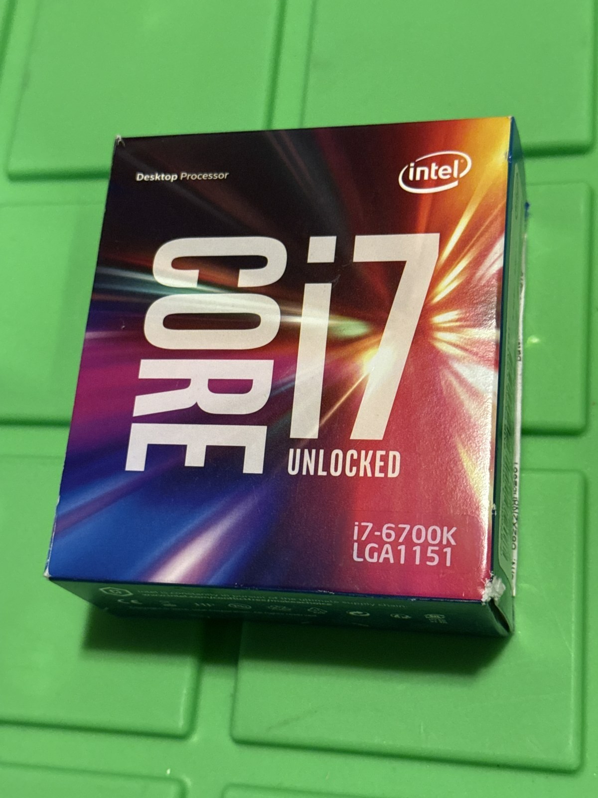 Intel Core i7-6700K 4.0GHz Quad Core Unlocked LGA1151 CPU SR2L0 Retail Box