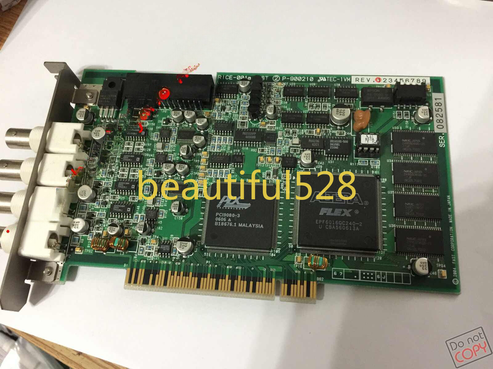1PCS USED RICE-001a FAST P-900210 (by DHL or Fedex