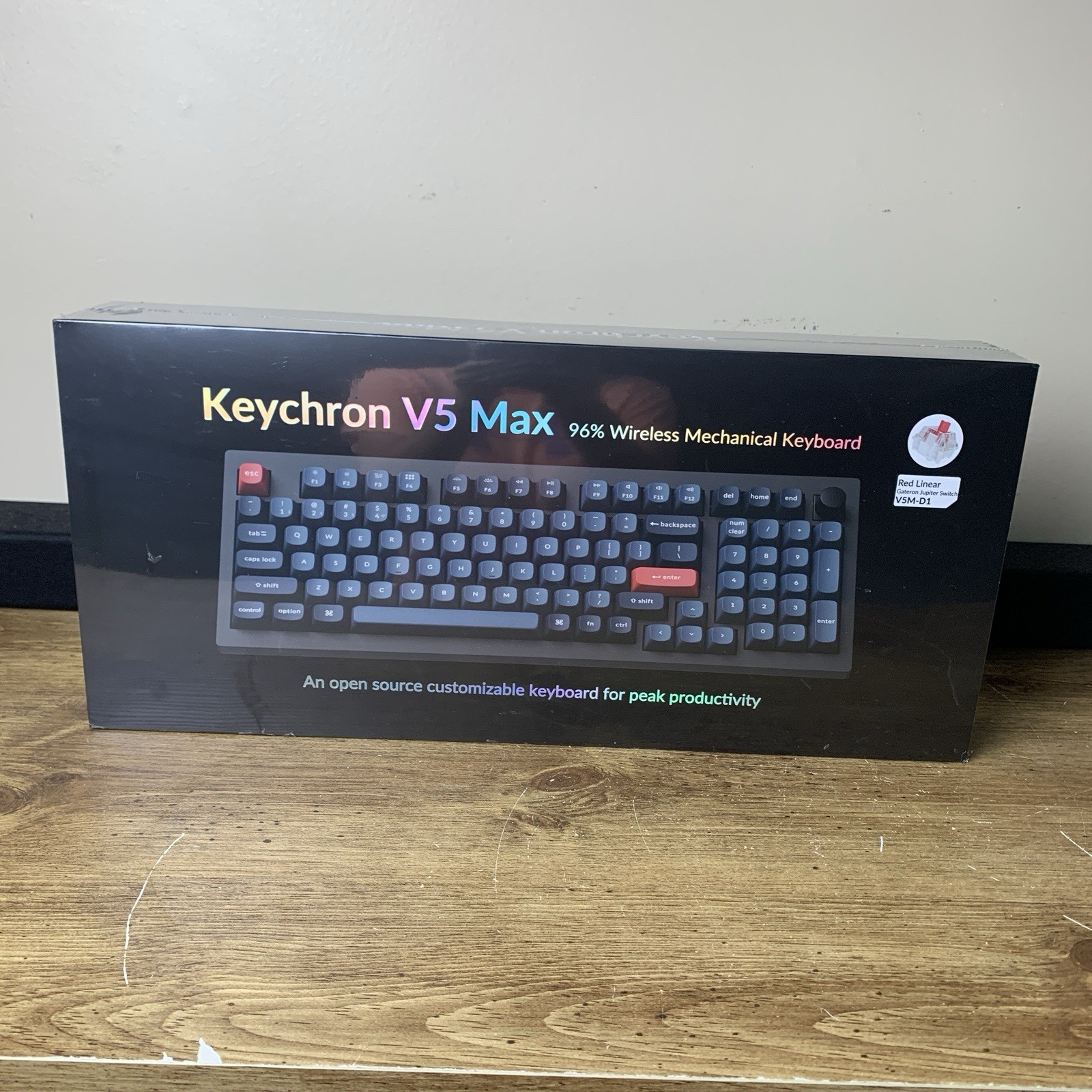 Keychron V5 Max Sealed 96% Wireless Mechanical Keyboard V5M-D1
