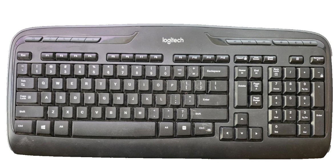 Logitech MK320 Wireless Keyboard W/ M325 Mouse & Unifying Dongle Not Incl. 