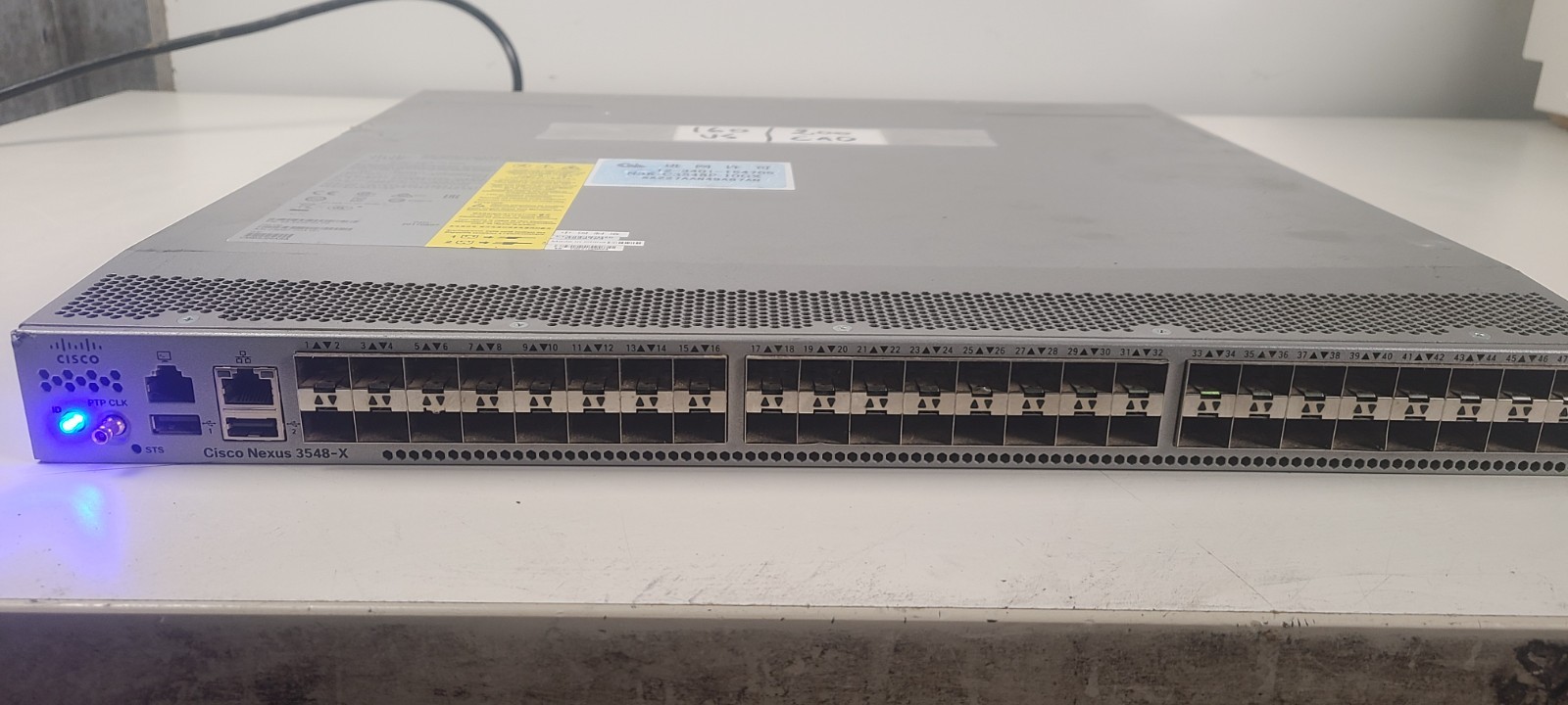 NO TARIFF  Cisco Nexus 3548-X Data Center Switch Used Tested