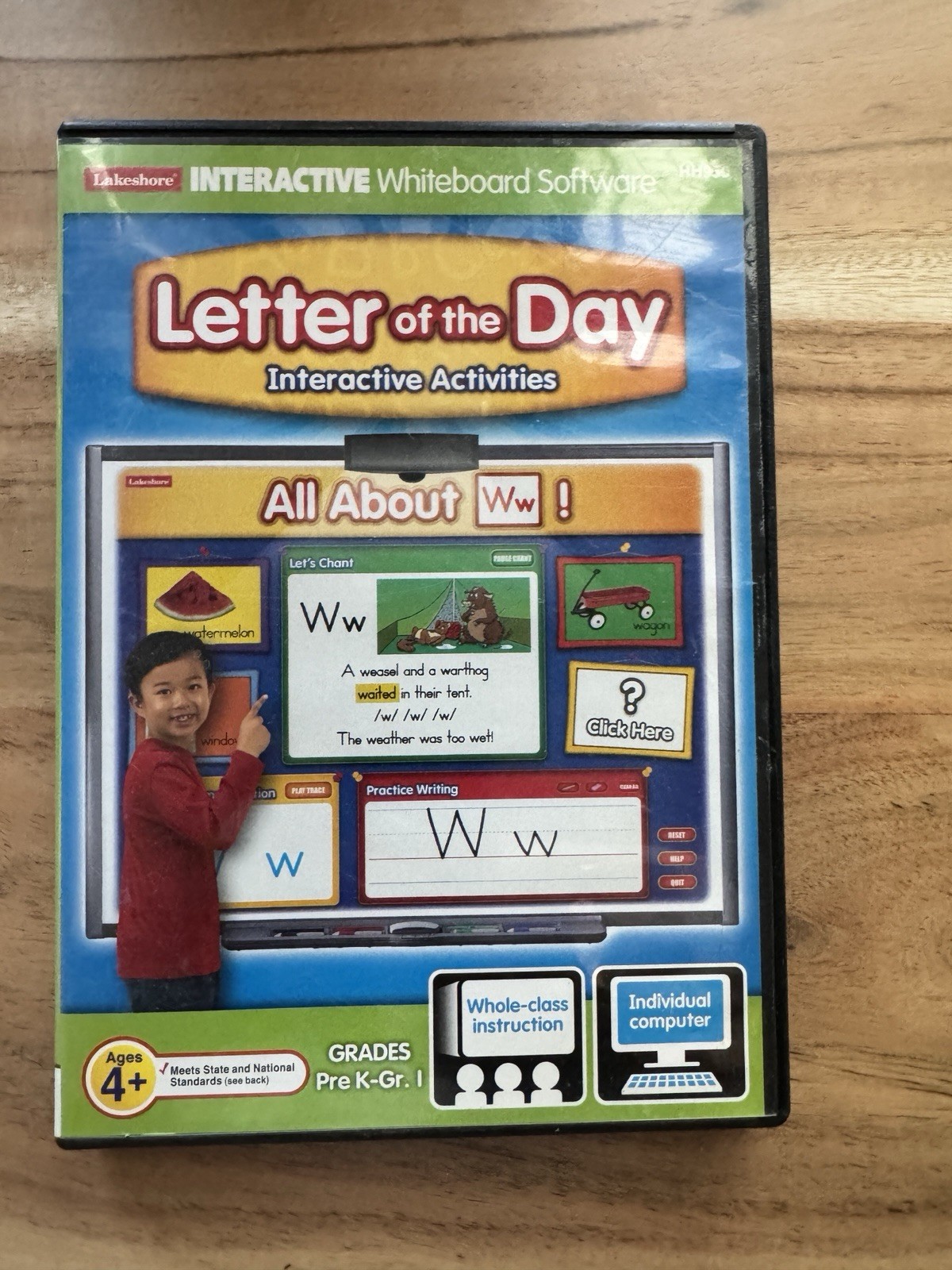 Letter Of The Day   LakeShore Interactive Whiteboard  For PC/MAC