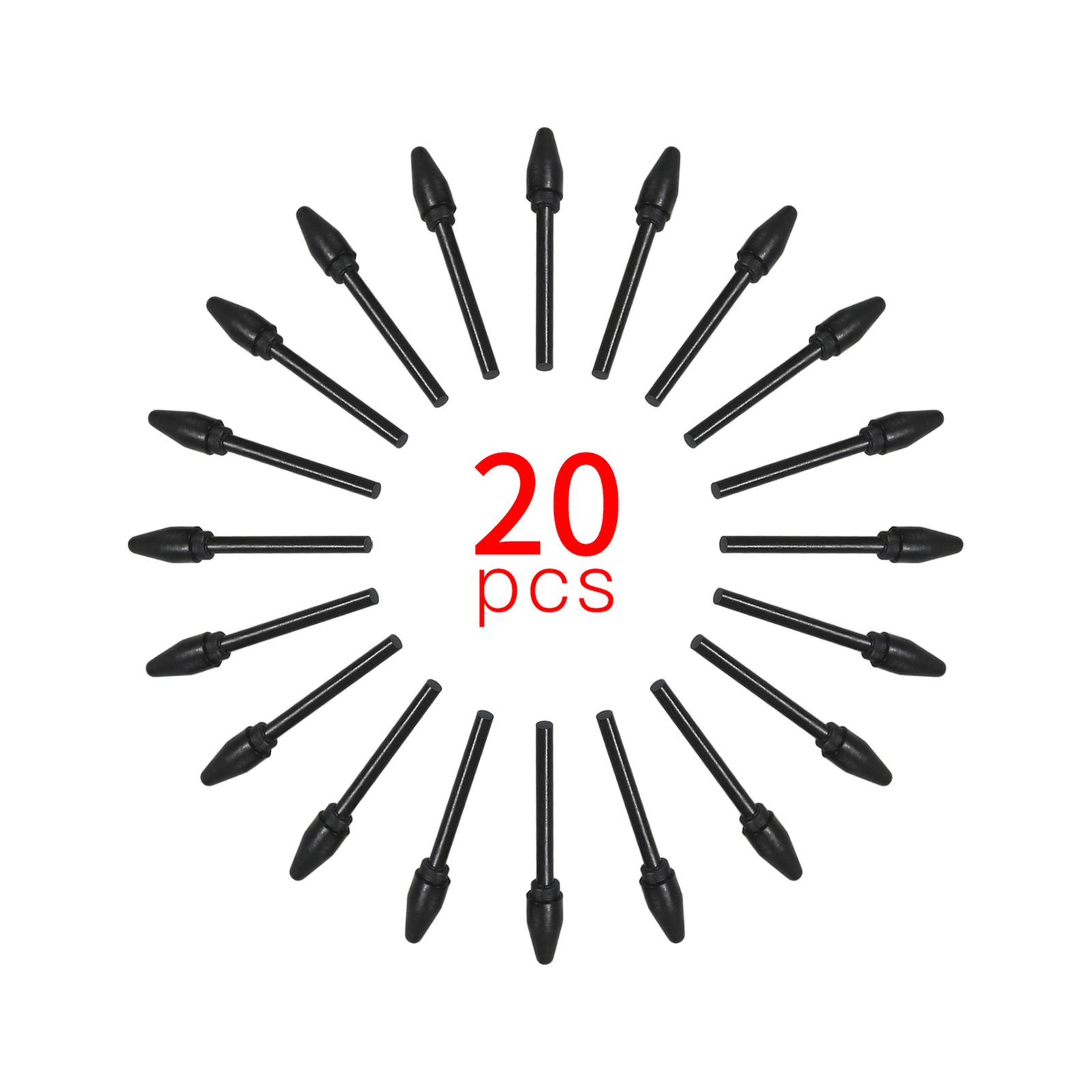 BOSTO 20pcs Replacement Nibs Pen Tips Compatible with All BOSTO Graphic M3L4