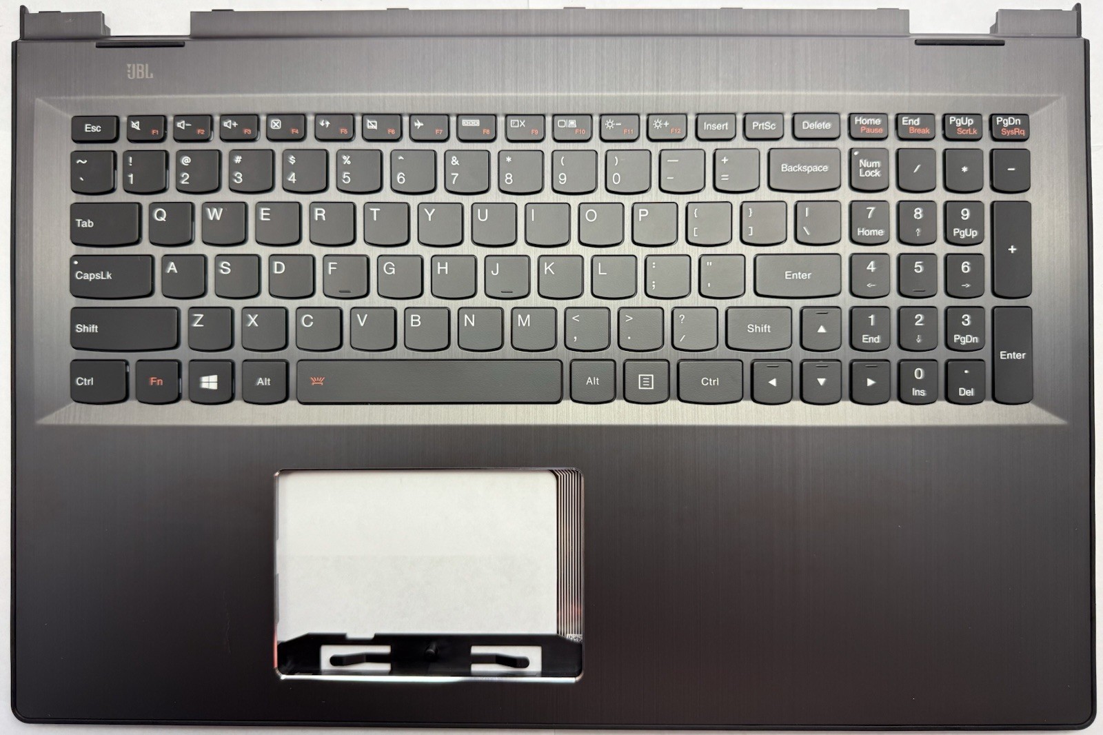 New Lenovo Edge 2-1580 Keyboard Backlit with Palmrest Type 80QF 5CB0K28170 USA