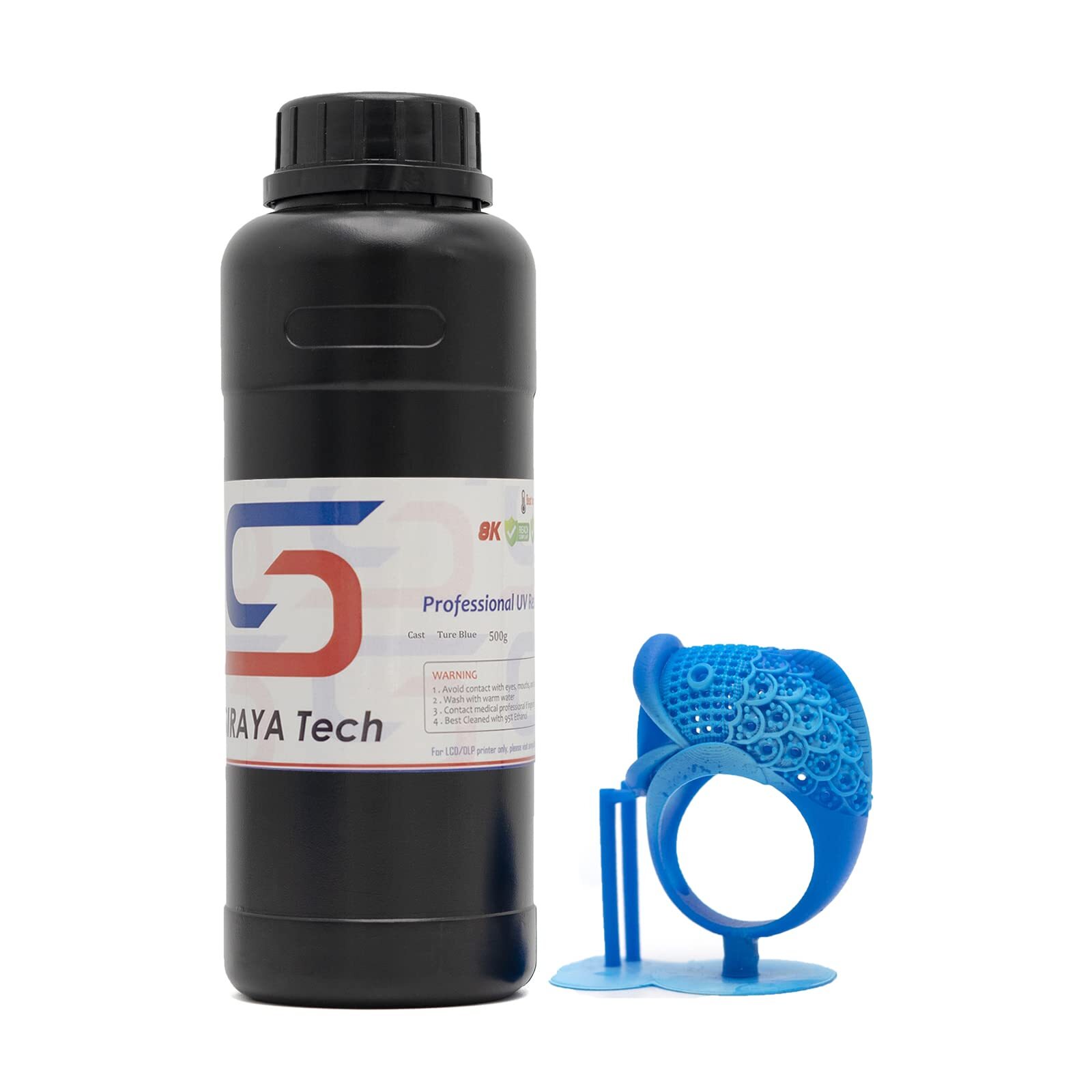 Siraya Tech Cast 3D Printer Resin Easier to Burn and Print Clean Burnout Great H