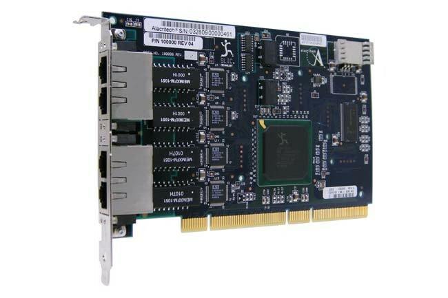 Alacritech 4-Port PCI-X Net Server Accelerator Adapter RJ45