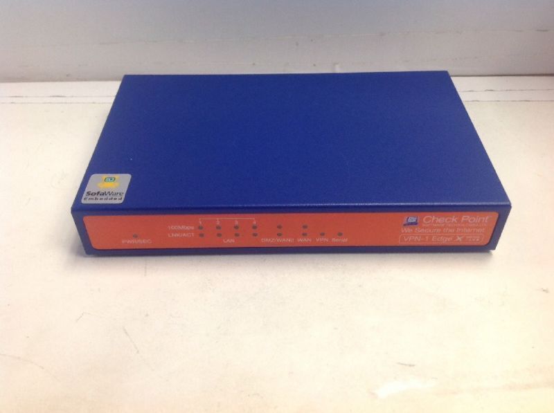 Genuine Checkpoint VPN-1 Edge X Series SBX-166LHGE-3
