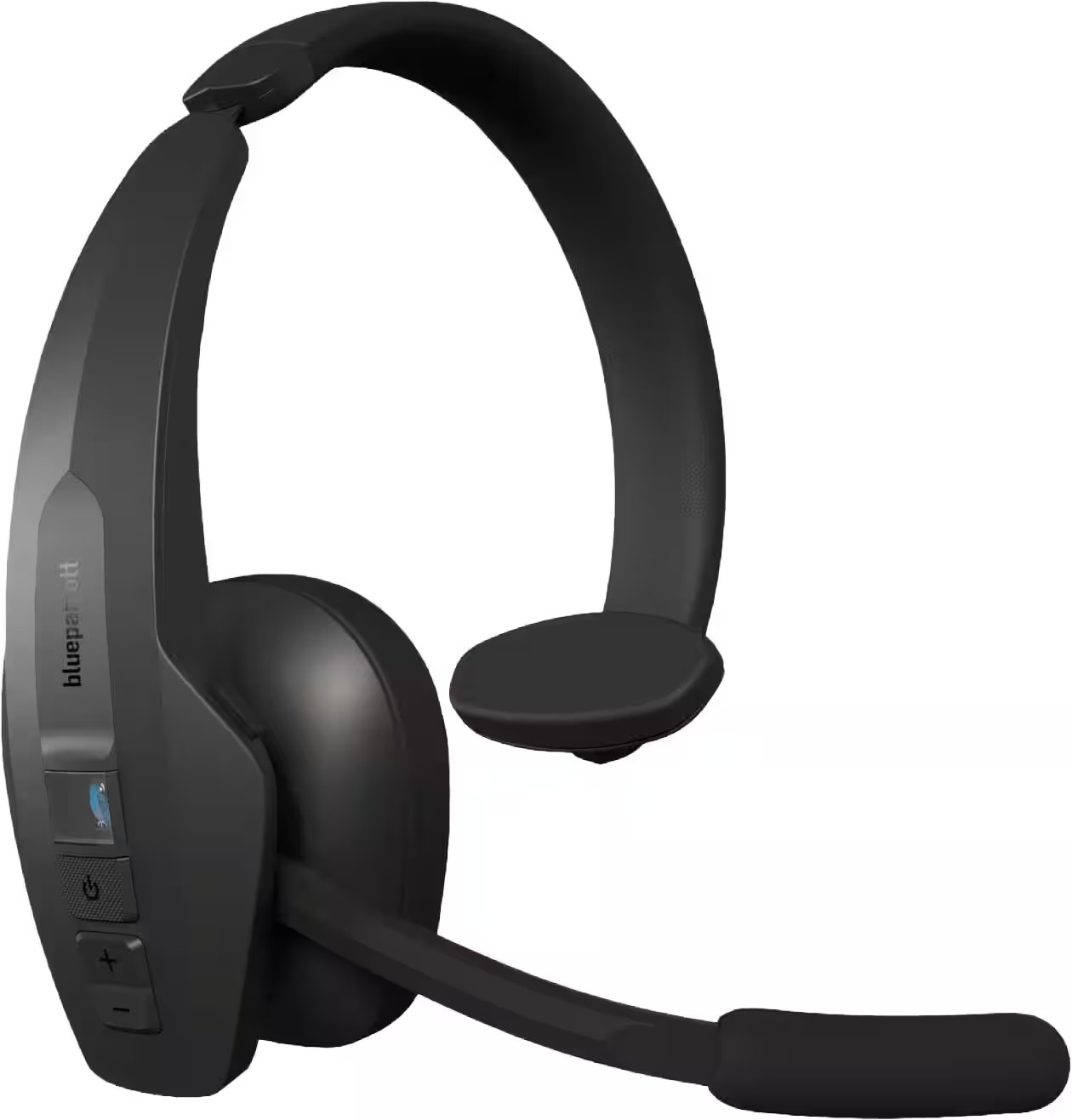 BlueParrott - Pro B450 Wireless Bluetooth Mono Headset with 98% AI Voice Isol...