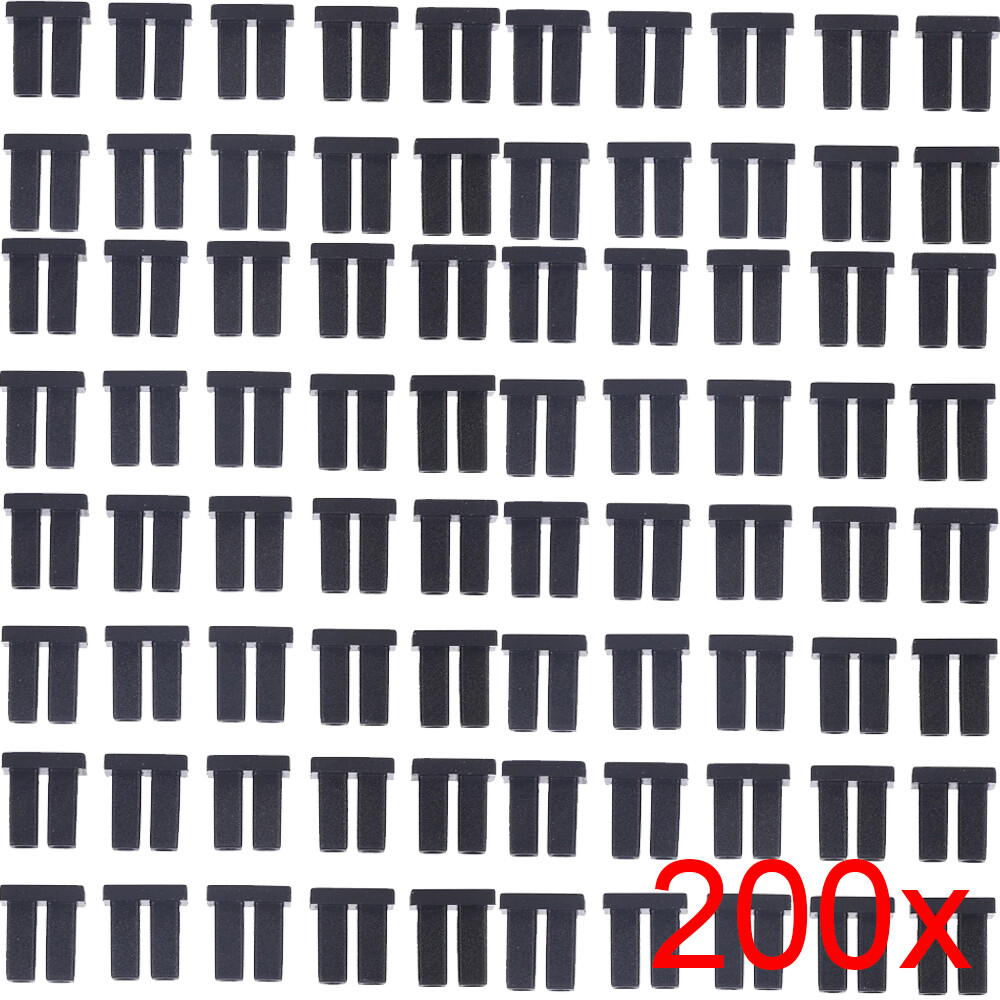 200 Pcs SFP Dust Plug SFP+ Dust Cover/PlugCap for SFP/XFP LC Duplex Transceivers