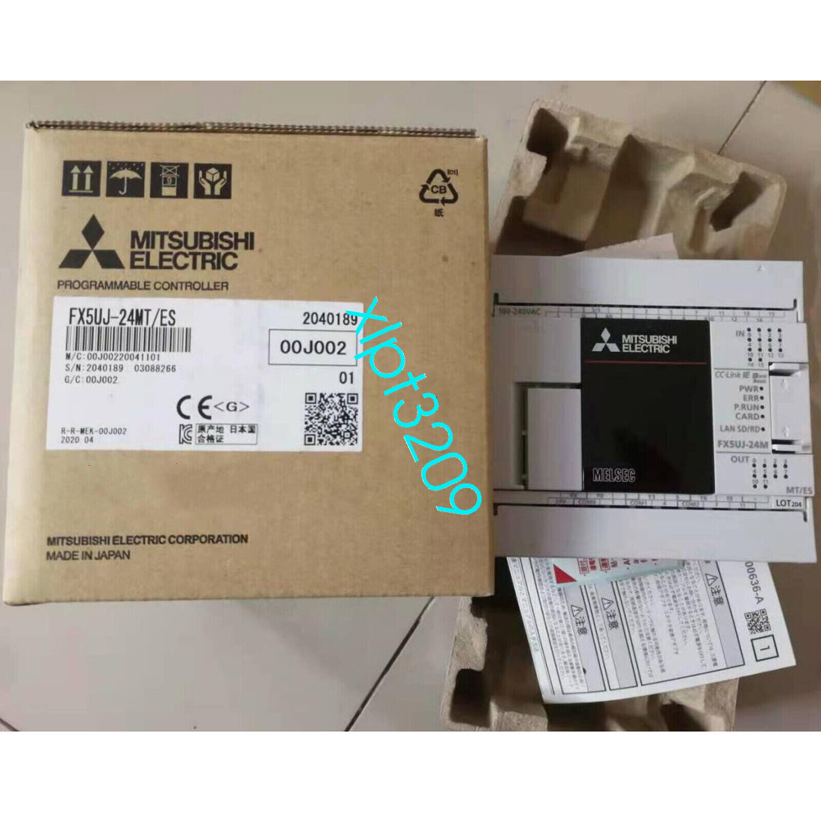 FX5UJ-24MT/ES NEW MITSUBISHI Programmable controller FedEx or DHL