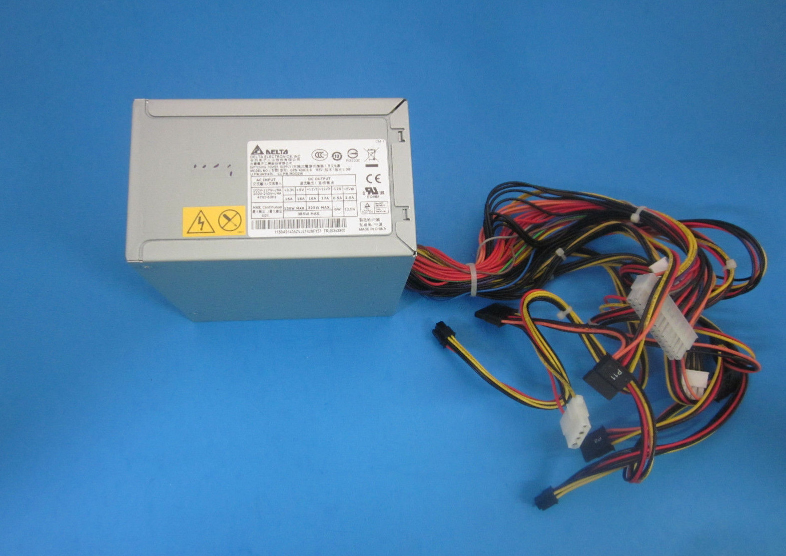 IBM Lenovo ThinkServer TS430 400W ATX Power Supply GPS-400CB 0A91435 03X3800