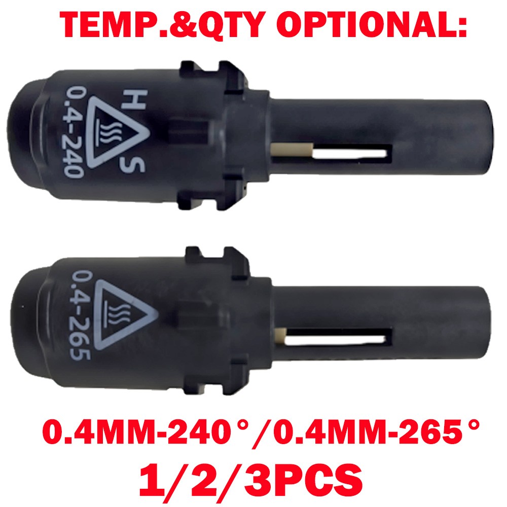 1-3Pcs 0.4mm 240/265 ℃ Extruder Nozzle For Flashforge Adventurer 3/4 3D Printer