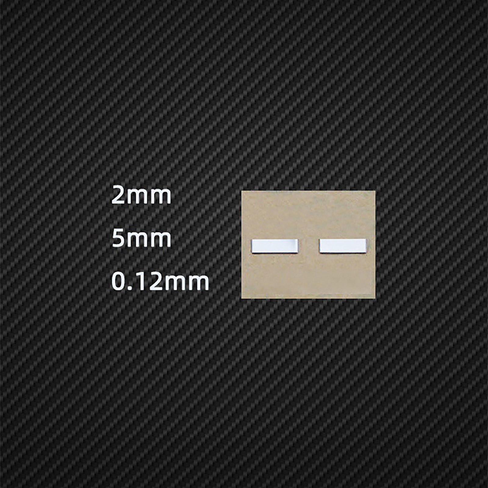 2 PCS Mouse Button pillar Repair Sticker Metal Sticker Wear-resistant stickers