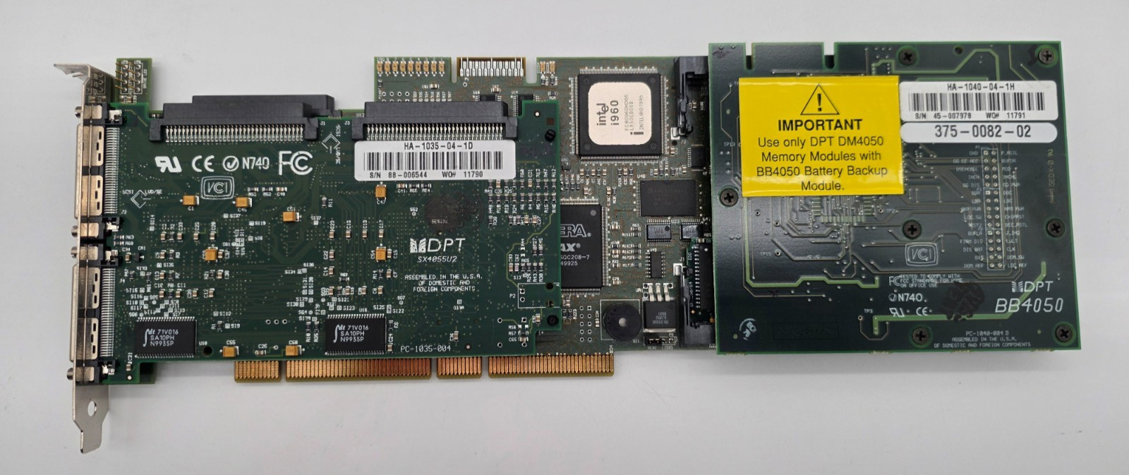 Sun 375-0082 | PCI Ultra-SCSI LVD RAID Controller Card Genuine OEM