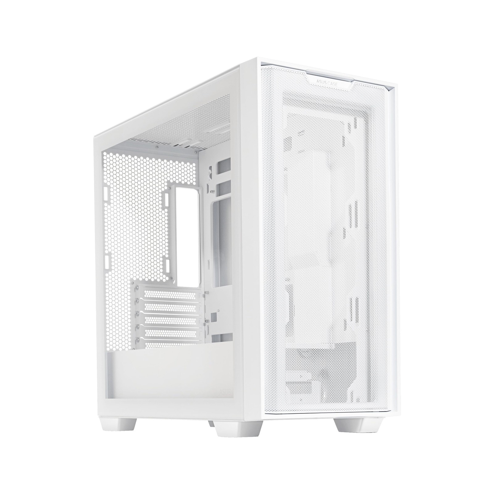 ASUS A21 Micro ATX Case White BTF Hidden Connectors 360mm Support