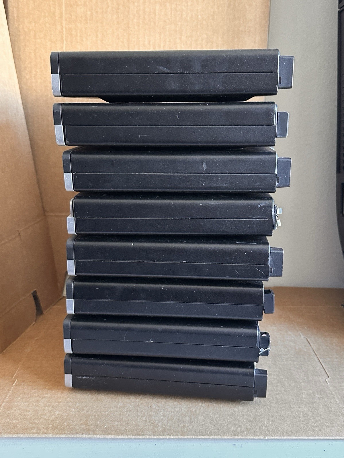 Lot Of (8) HP Mini Desktop (EliteDesk And ProDesk) As Is - No Ram No SSD