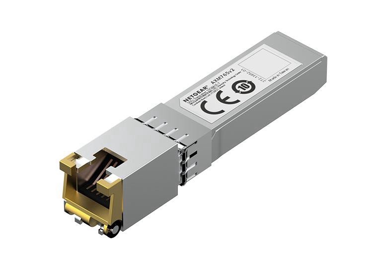NETGEAR BUSINESS AXM765-20000S AXM765v2 – 10GBASE-T SFP+ Transceiver Copper RJ45