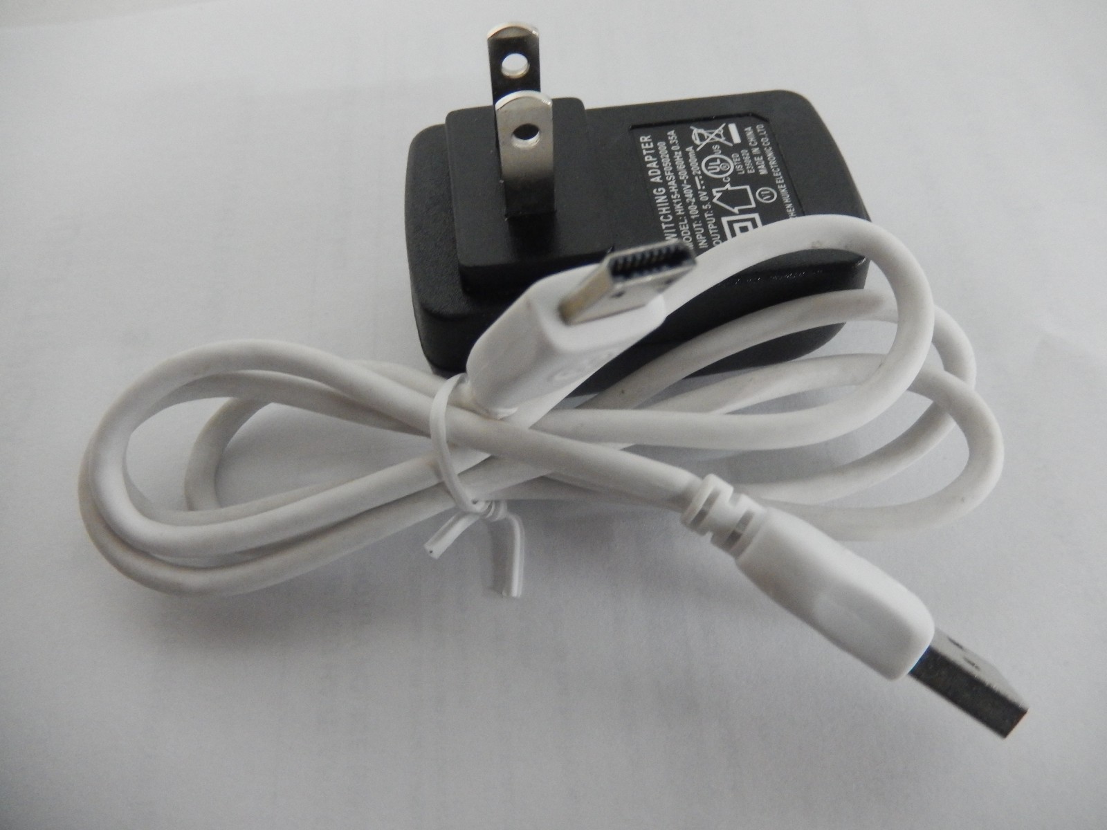 5V Ac Adapter + Cable Fuhu Nabi 2S Android Kids Tablet R2D2 Edition SNB02-NV7A