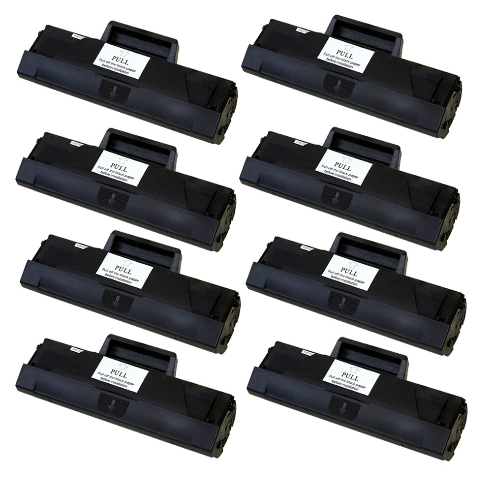 8PK TONER CARTRIDGE FOR SAMSUNG MLT-D104S ML1660 ML1661 ML1665 ML1666 ML1670
