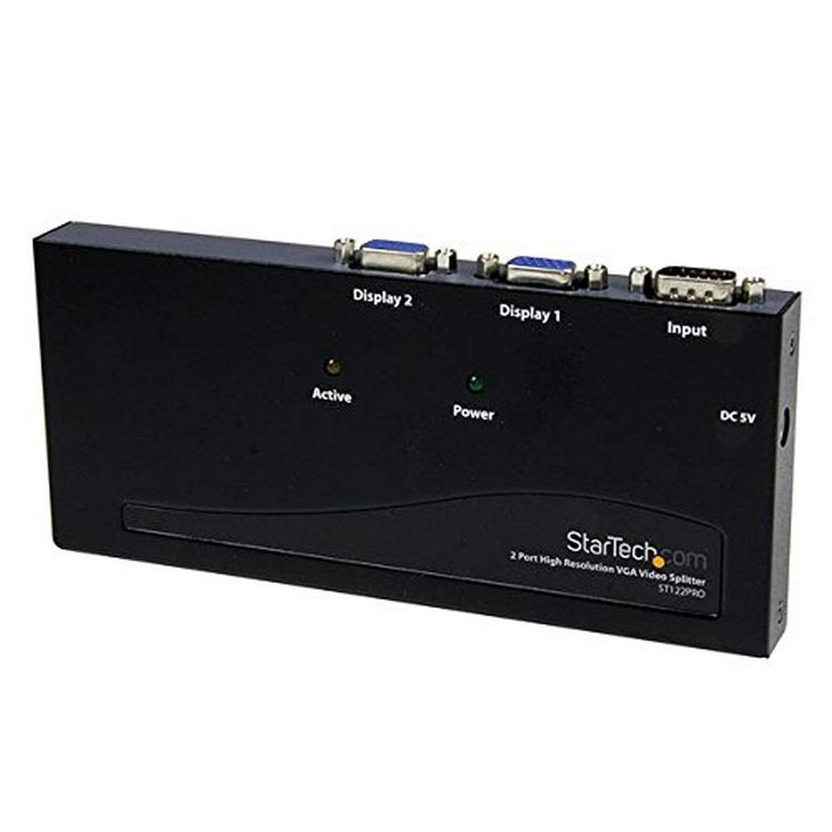StarTech 2-Port VGA Video Splitter - 2048x1536 at 80Hz - TAA (ST122PRO) | Dup...