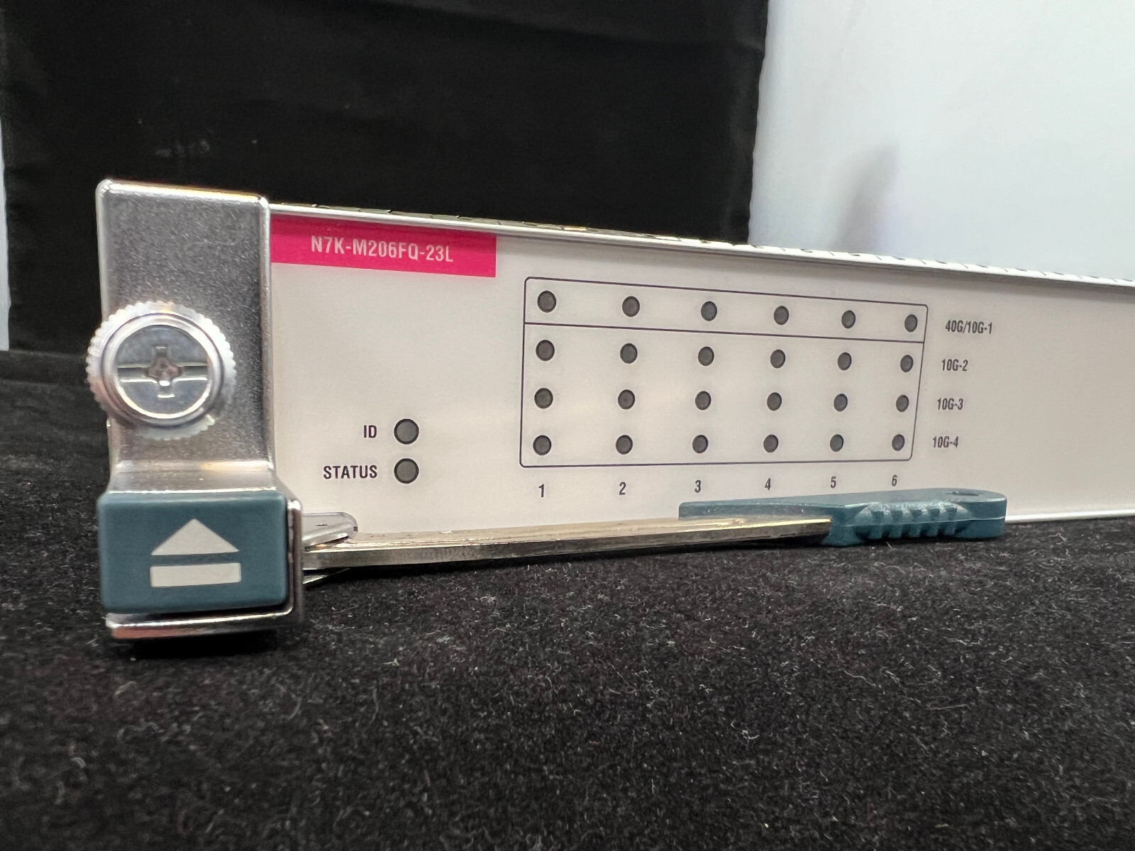 *Removed from Test Lab* Cisco Nexus N7K-M206FQ-23L 6-Port 40G QSFP Card
