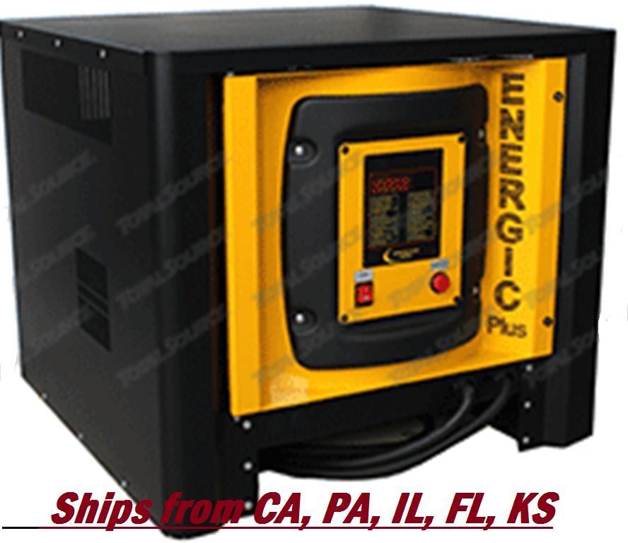 FORKLIFT BATTERY CHARGER 48 VOLTS THREE PHASE DIGITAL 48V 160 AMP 208-240-480V
