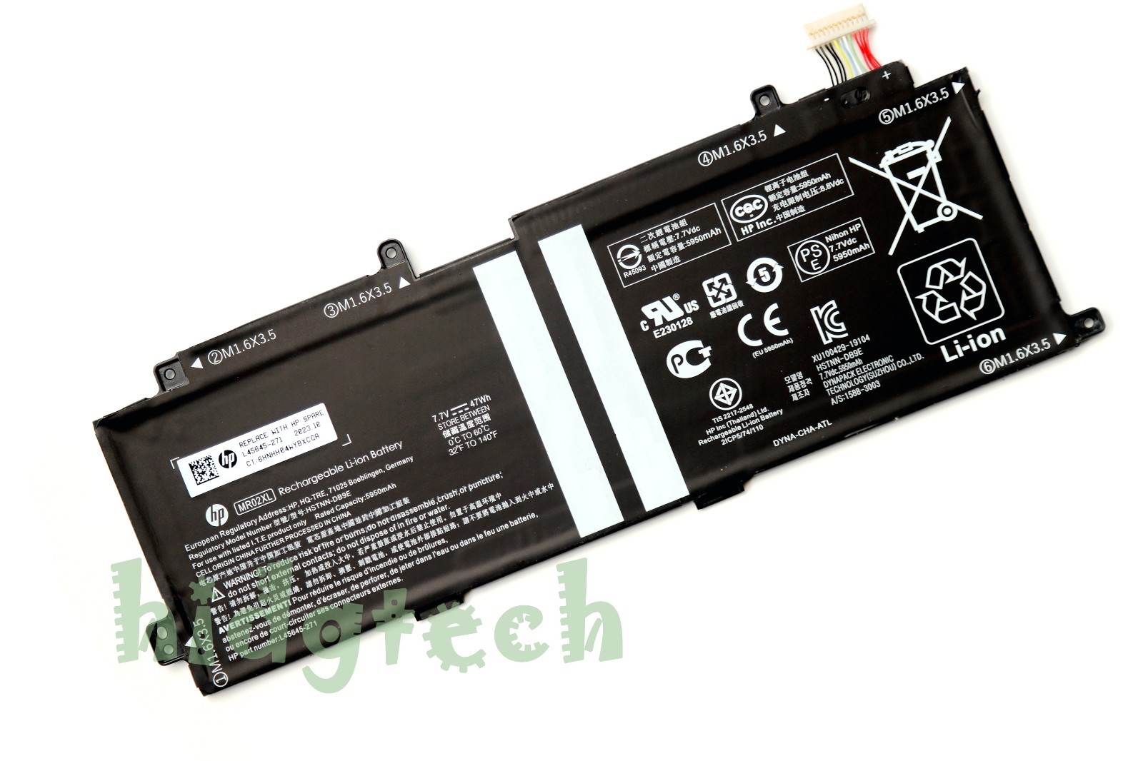 New Genuine MR02XL MC02XL OEM Battery for HP Elite x2 G4 HSTNN-DB9E L46601-005
