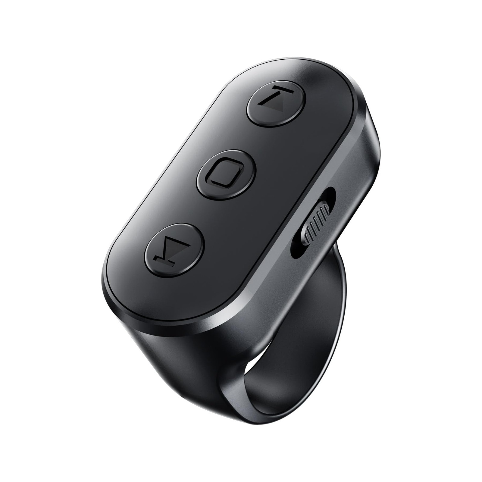 Scrolling Ring Remote for TikTok YouTube IG Shorts Video Landscape Black