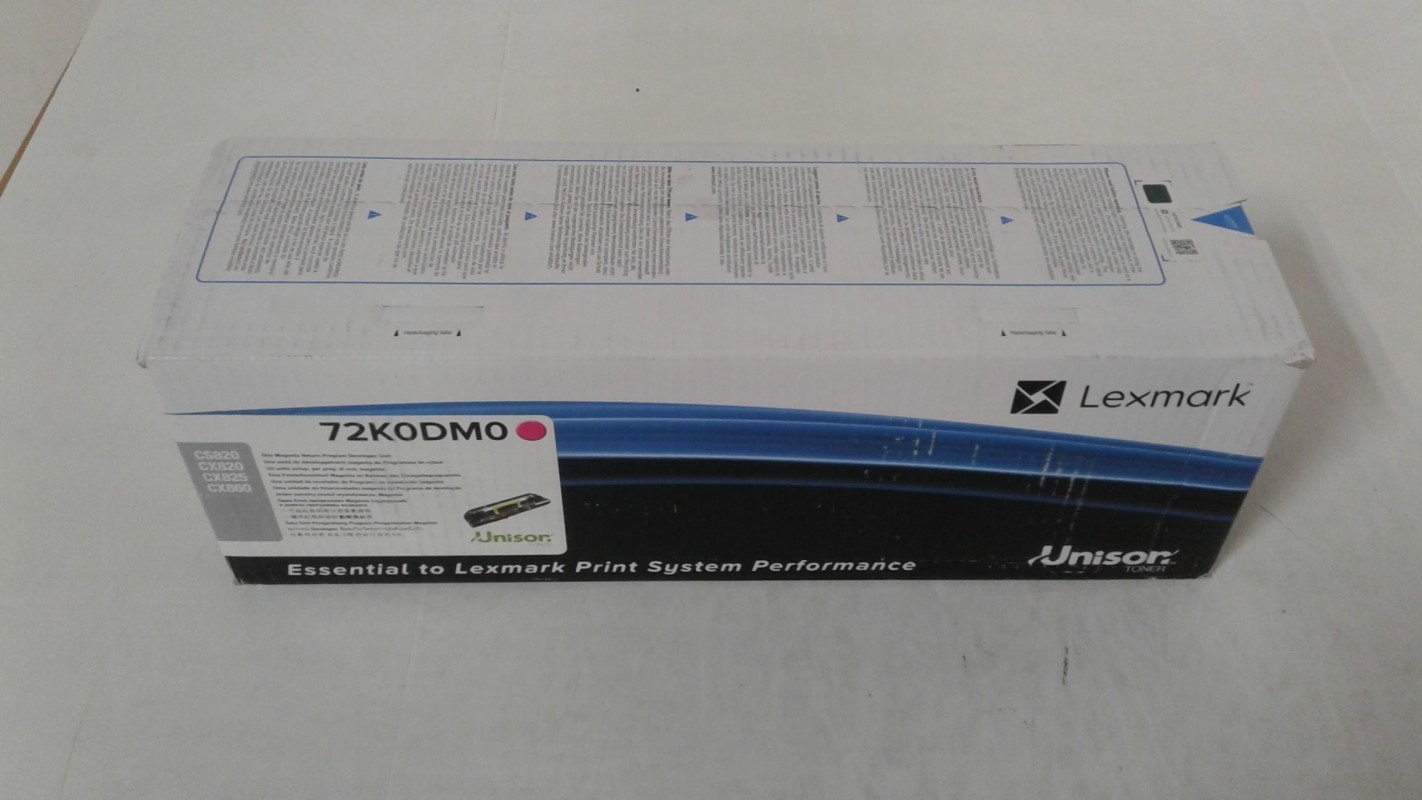 Lexmark 72K0DM0 Developer Unit Magenta for Lexmark XC8160