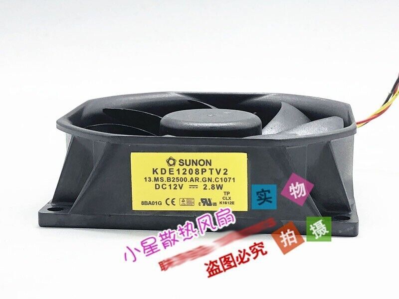 1X 12V 2.8W DM10 projector cooling fan 8CM KDE1208PTV2 