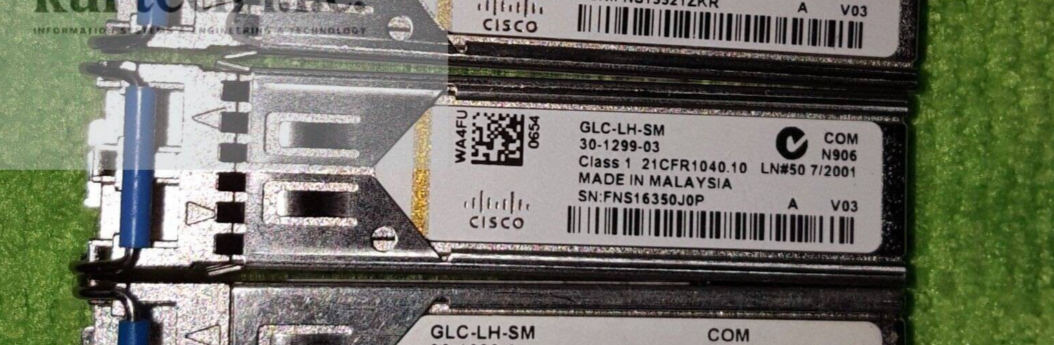 Genuine Cisco GLC-LH-SM V3 SFP transceiver   THIS LSTNG IS FOR ONE  ITEM ONLY