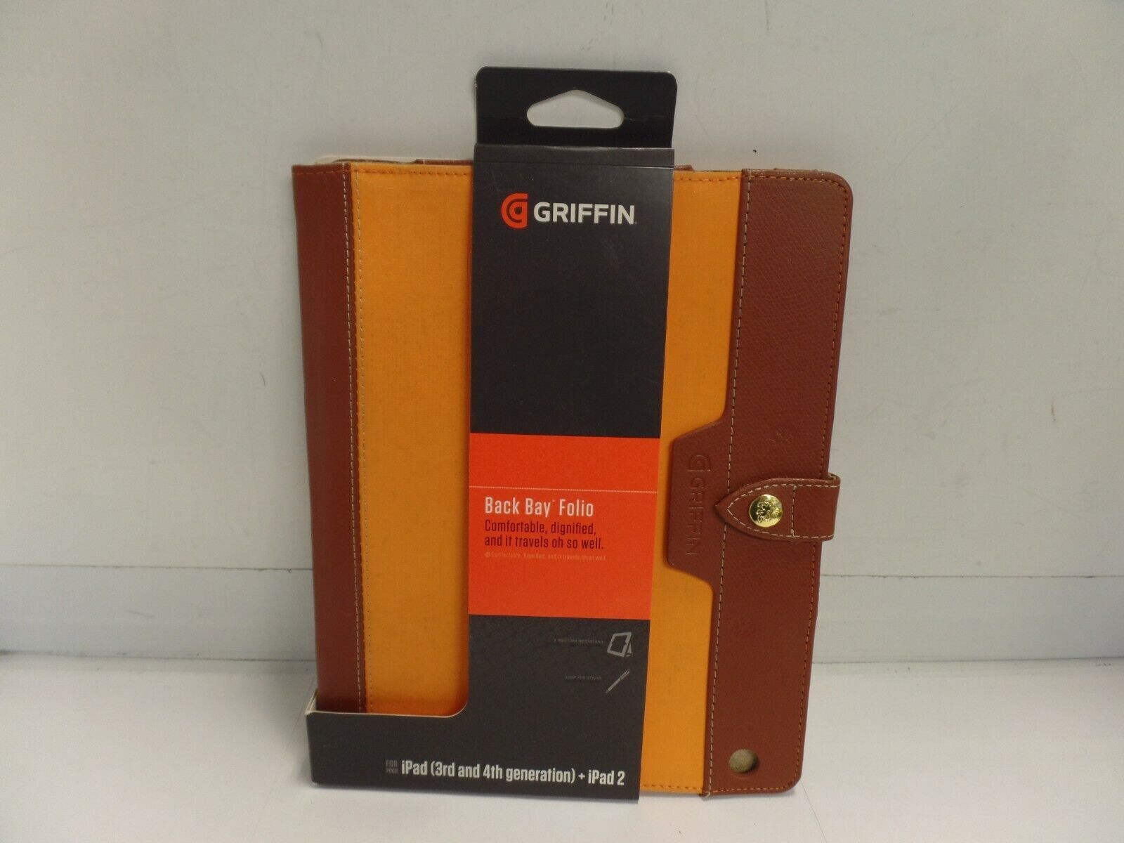 Genuine Griffin Back bay Folio Case FOR iPad2/iPad3/iPad4 GB36230 